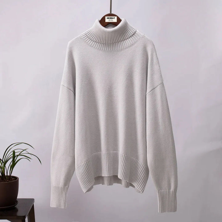 Bequemer Damen Pullover Locker Geschnitten