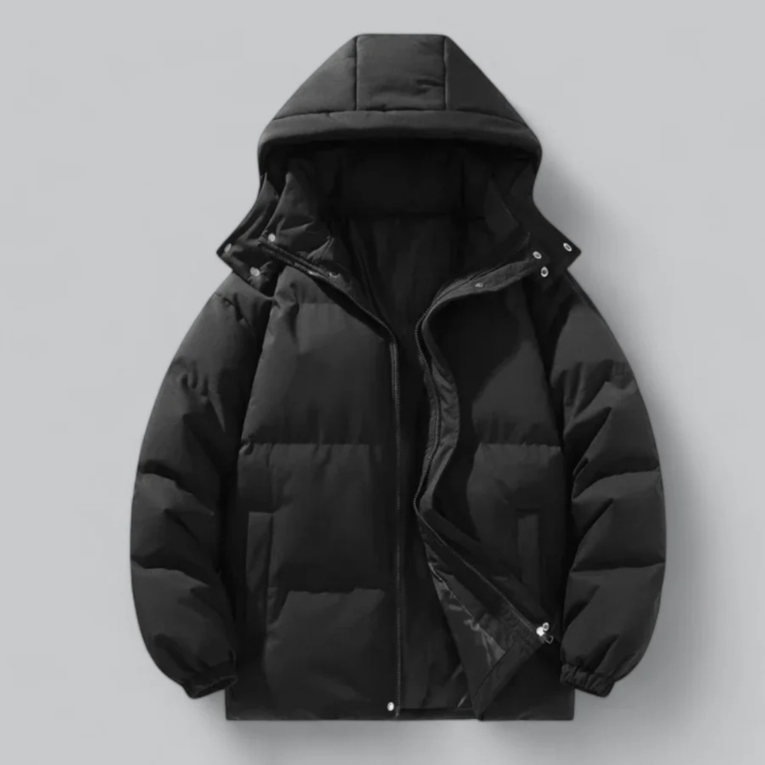 Herren Winterjacke Kapuze Isoliert