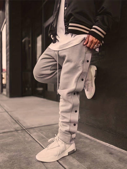 Herren Jogginghose Elegant mit Kordelzug - IdealeKleiden