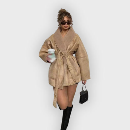 Übergroße Trenchcoat Lässig Oversized