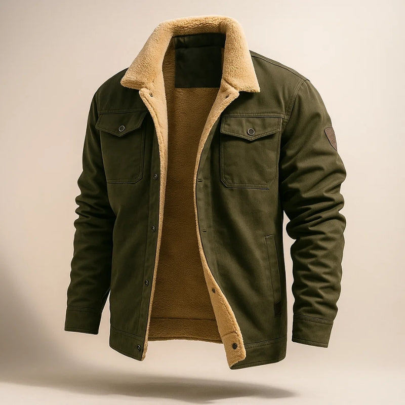 Warmgefütterte Sherpa Jacke Damen