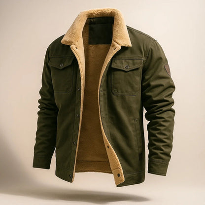 Warmgefütterte Sherpa Jacke Damen