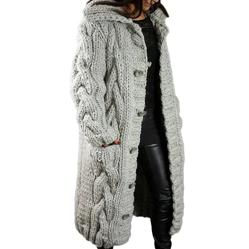 Modische Strickjacke Damen Warm