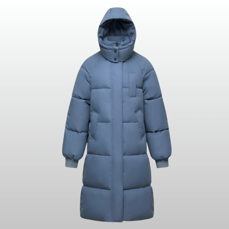 Lange Winterjacke Damen Daunenjacke