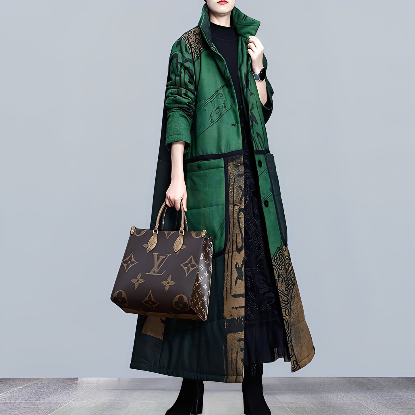 Stylische Damenparka Lässig Modern