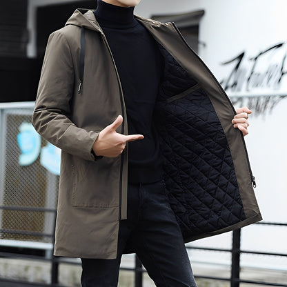 Herren Winterjacke Wasserdicht Kapuze