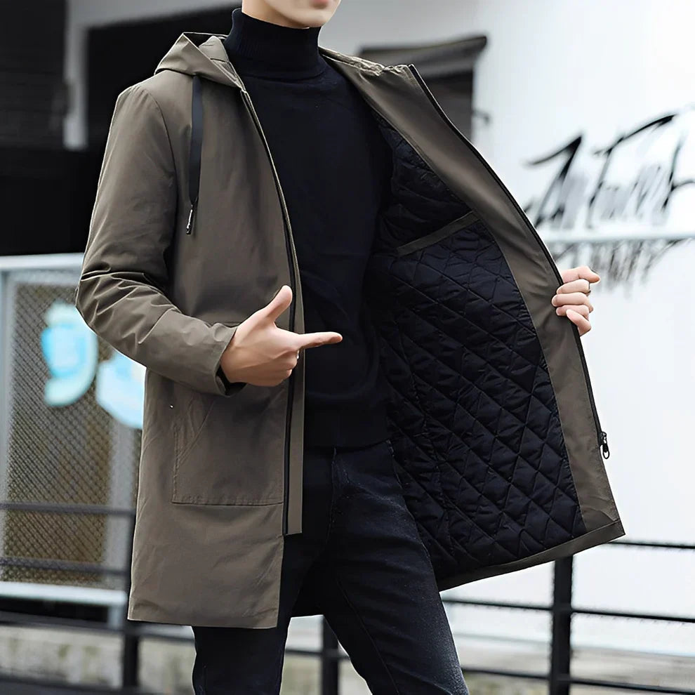 Herren Freizeitjacke Leicht Kapuzenjacke