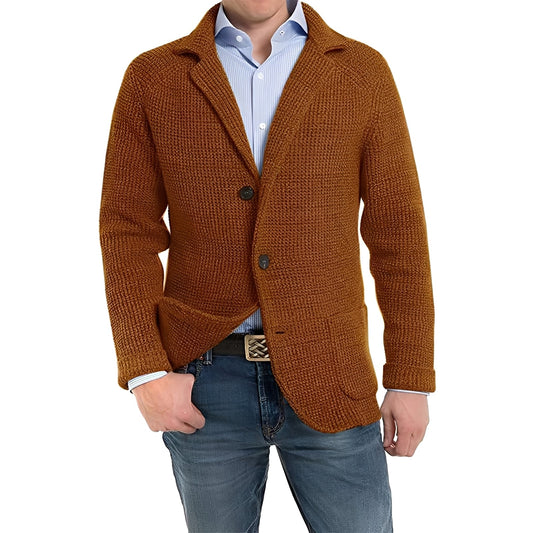 Stilvolle Herrenjacke mit Klapptaschen - IdealeKleiden