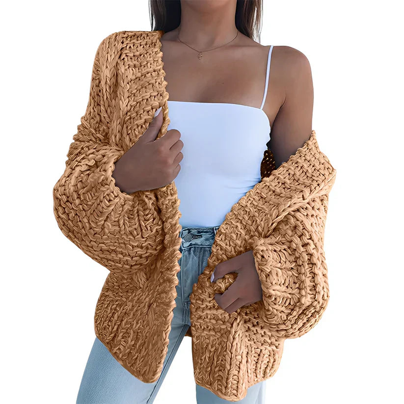 Damen Plüschpullover Groß Oversize