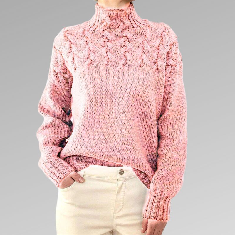 Stylischer Rollkragenpullover Elegant Warm