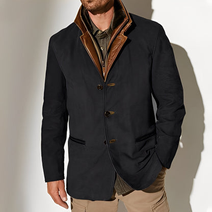Herren Jacke Klassisch Mit Taschen