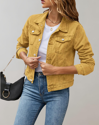 Elegante Frauenbluse Lässig Langarm