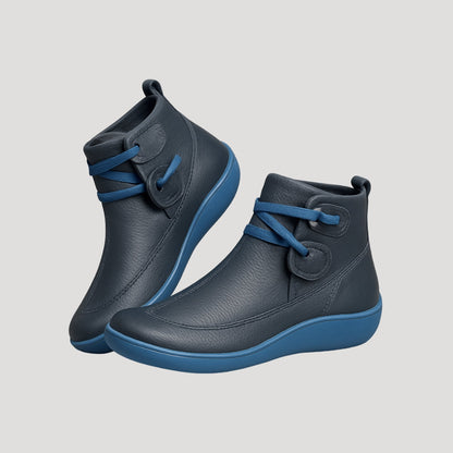 Damen Stiefel Frühling Lässig Schnürsenkel