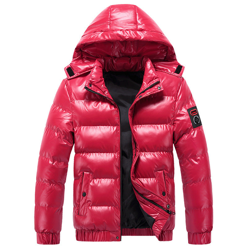Herren Winterjacke Lässig Wetterfest Isoliert