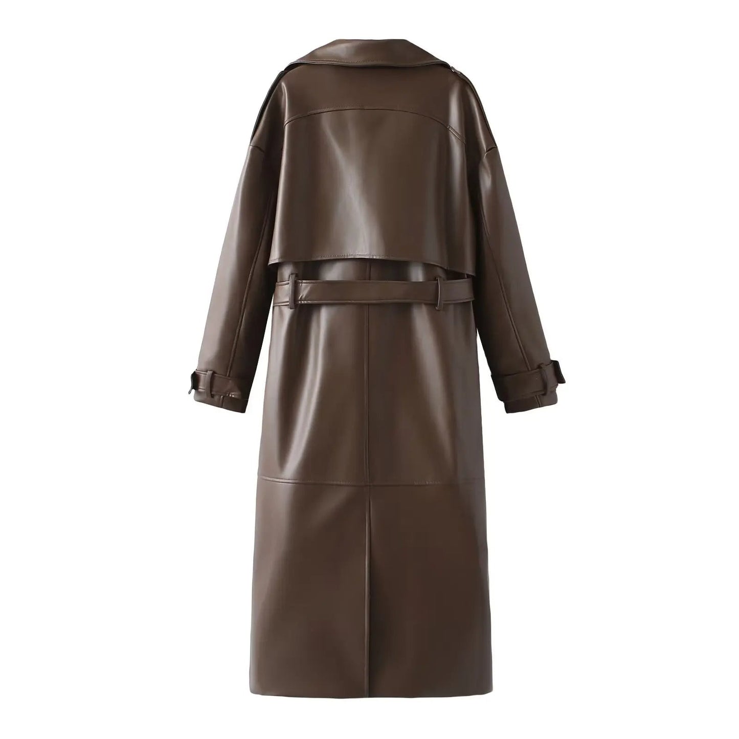 Vegane Lederjacke Damen Elegant Schwarz