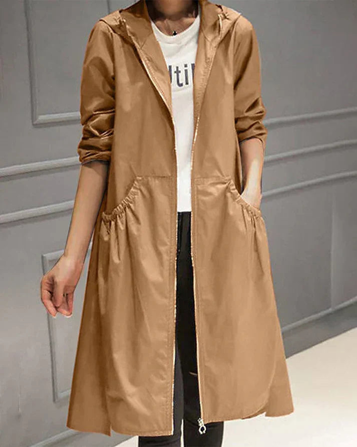 Bequeme Damen Winterjacke Lang