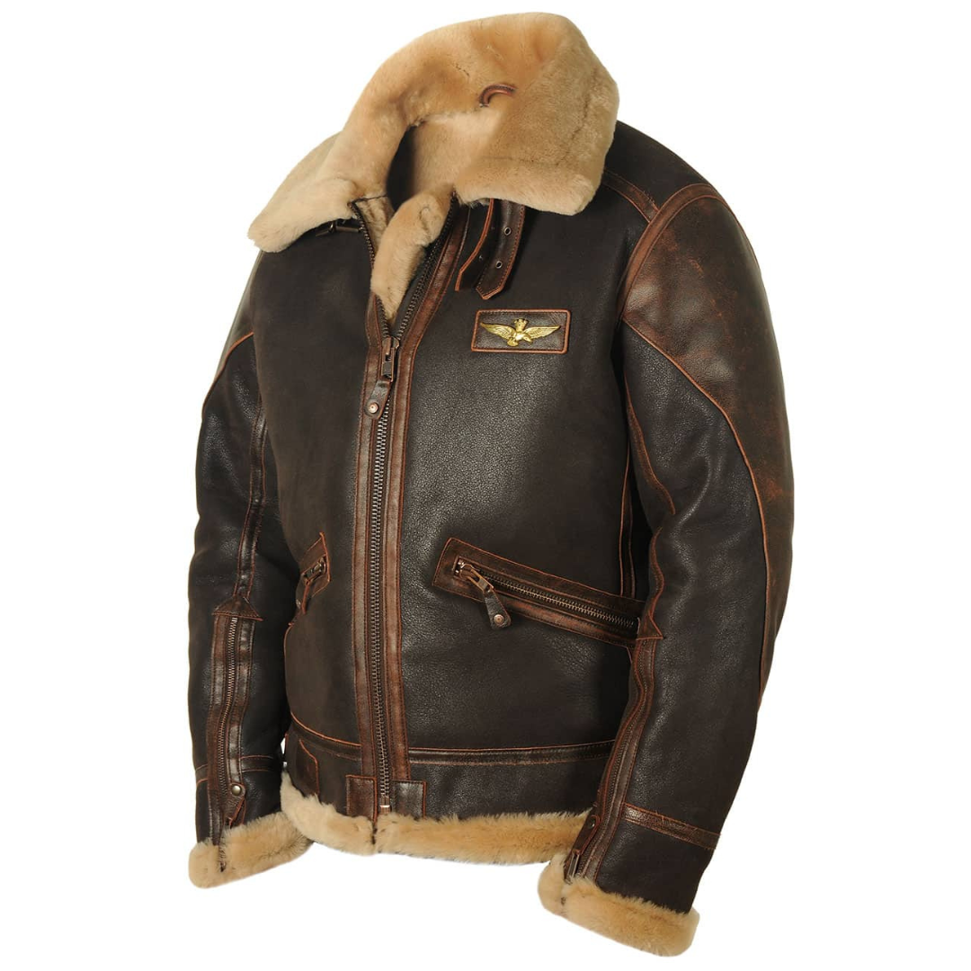 Herren Winterjacke Retro Stil Dick Warm