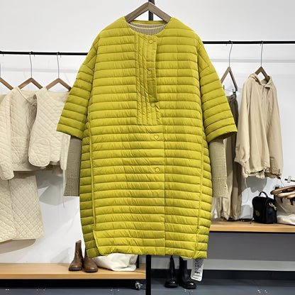 Großer Frauenmantel Lässig Oversized Design - IdealeKleiden
