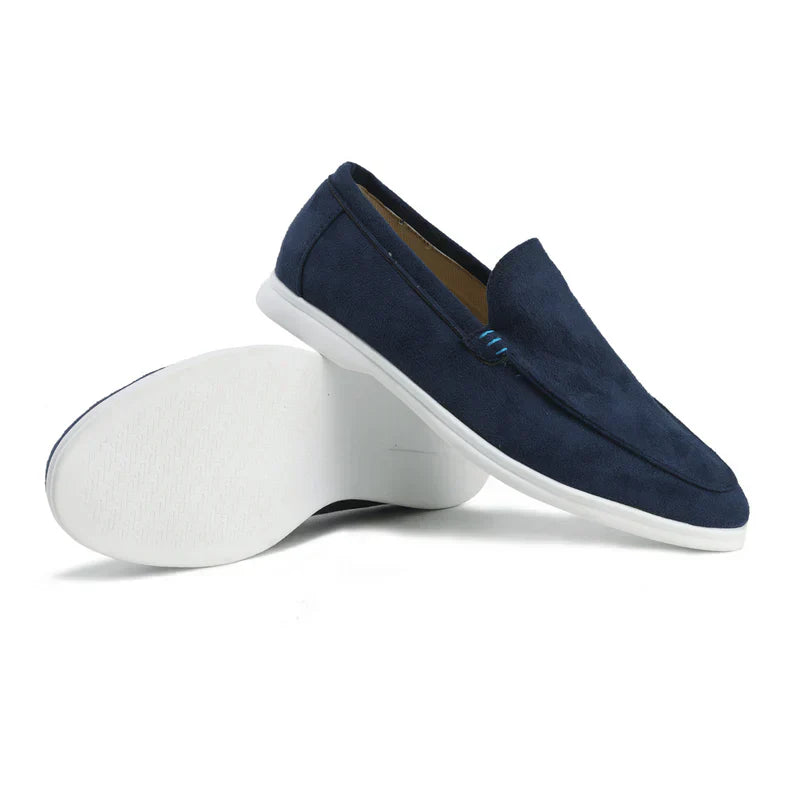 Elliot - Italienischer Wildleder Loafer Schuhe