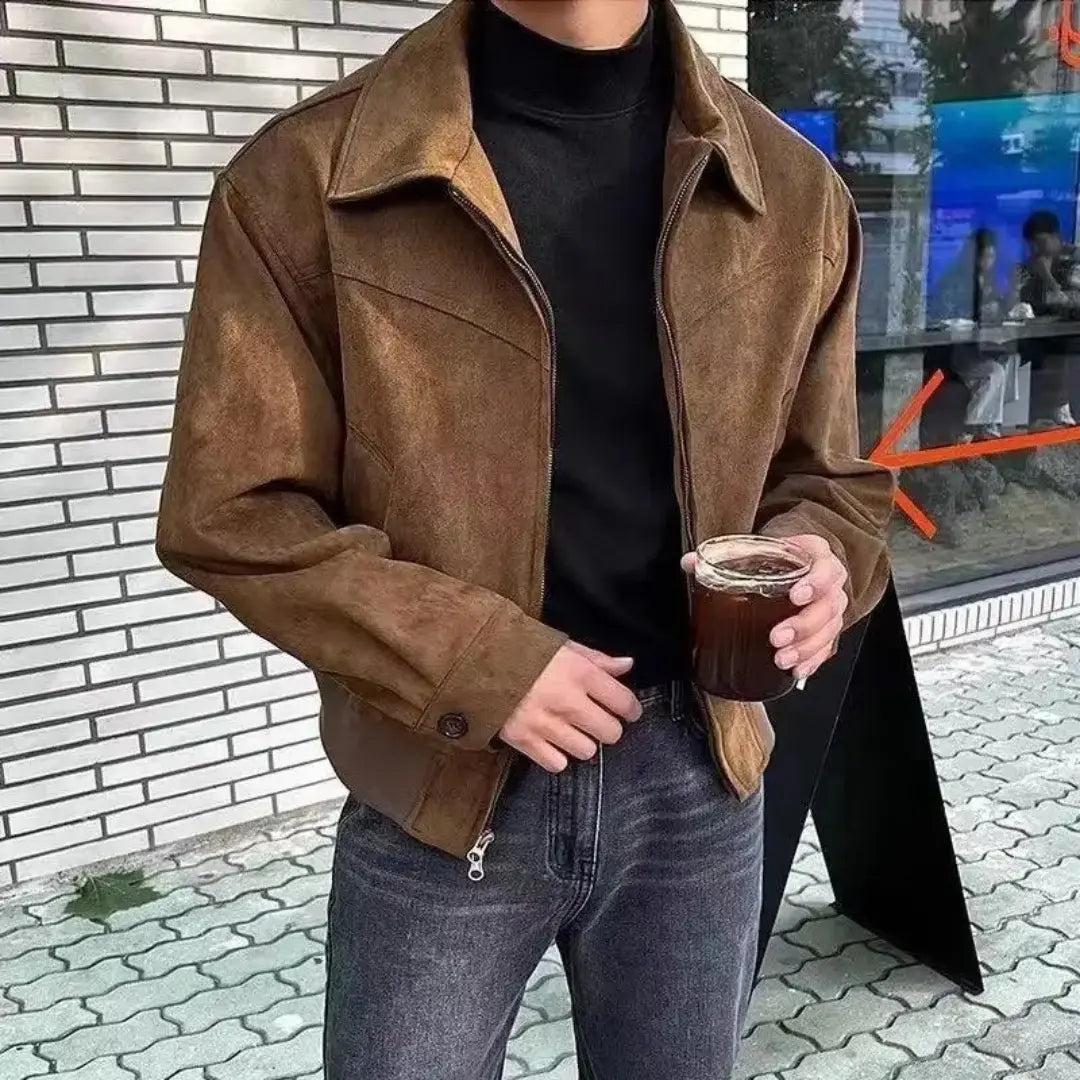 Modische Herrenjacke Streetwear Parka