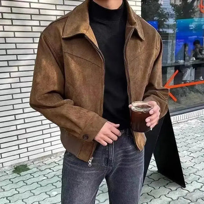Modische Herrenjacke Streetwear Parka