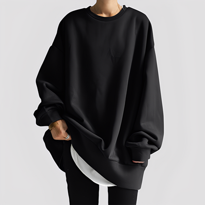 Damen Oversize Sweater Modern Chic