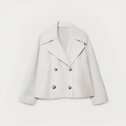 Bequeme Kurzjacke Damen Freizeit Style