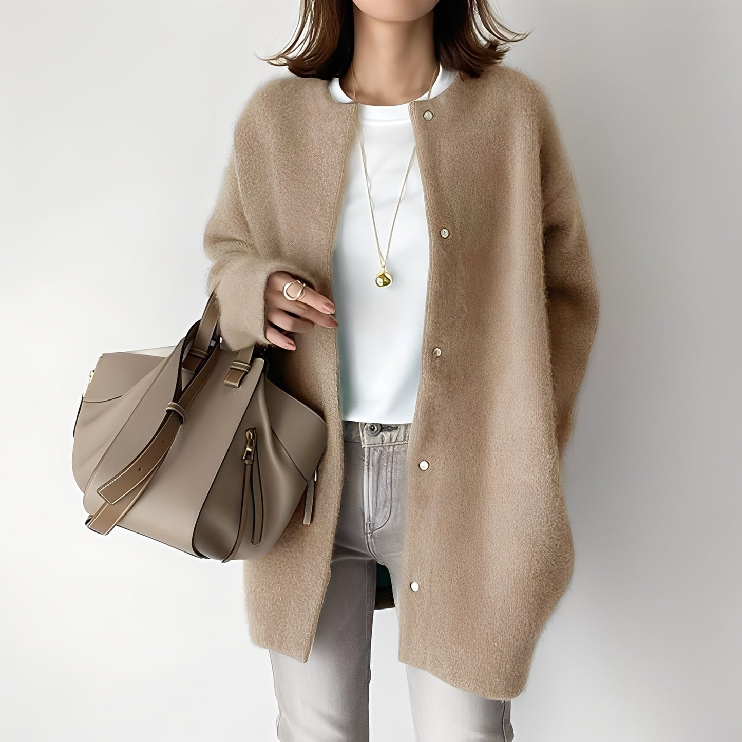 Stylischer Frauen Cardigan Modern Locker