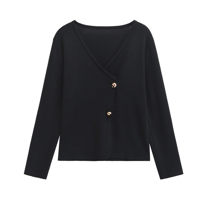 Stylischer Damen Cardigan Asymmetrisch