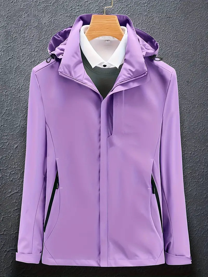 Damen Winterjacke Winddicht Warm Kapuze