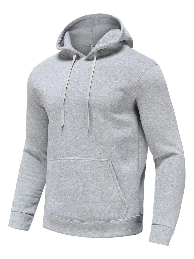 Herren Pullover Kapuze Modern Kordelzug