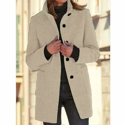 Leichte Windbreaker Jacke Elegant Schnitt