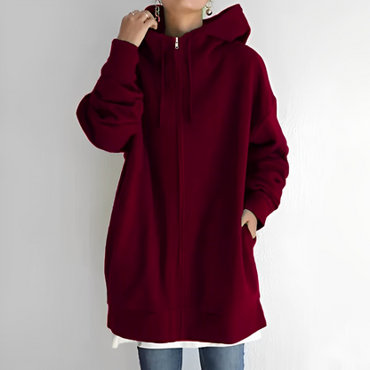 Damen Hoodie Selbstbewusst Stil