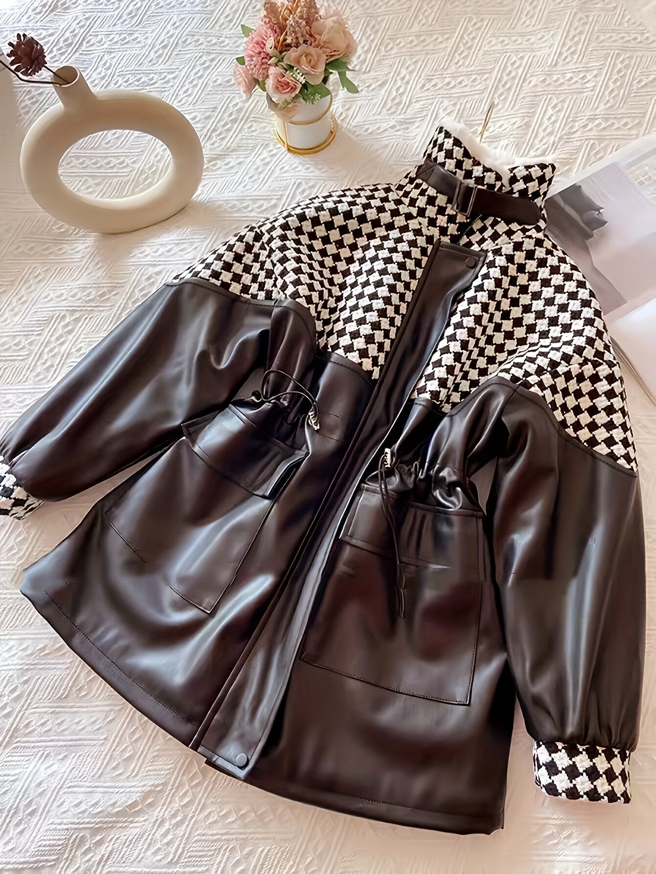 Weiche Damenjacke Herbst Winter