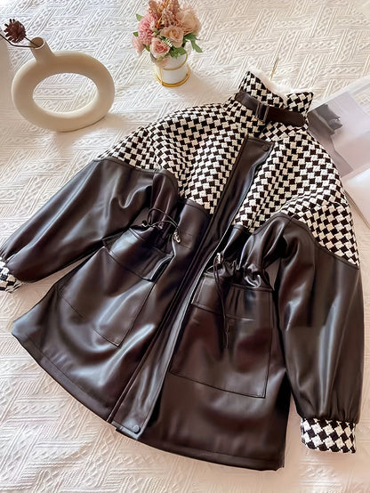 Weiche Damenjacke Herbst Winter
