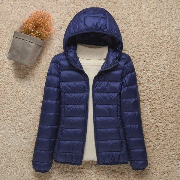 Wasserdichte Steppjacke Outdoor Schwarz