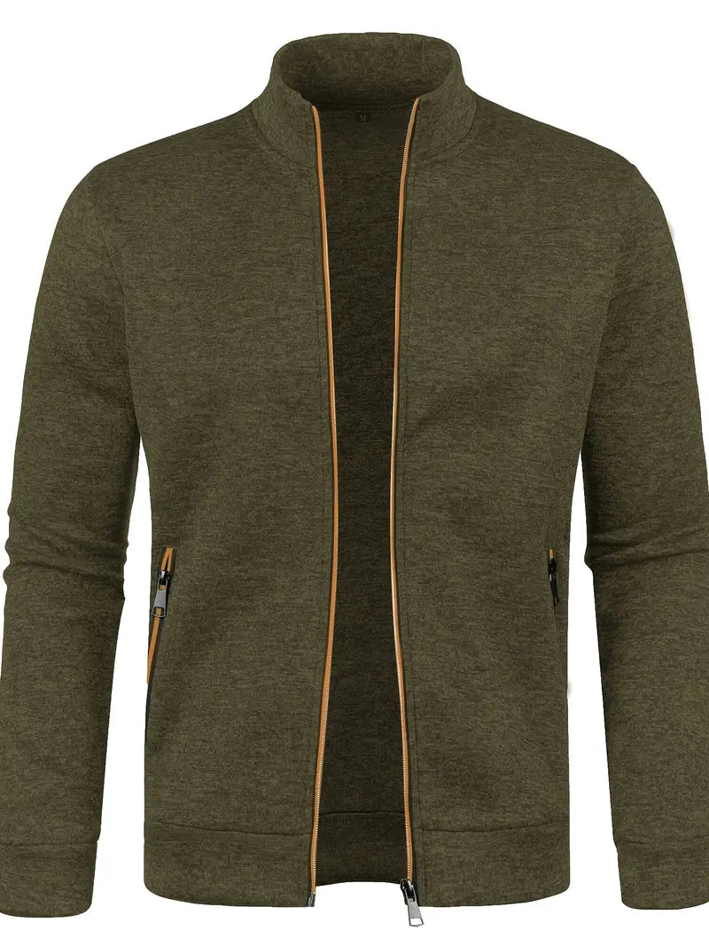Herren Pullover Reißverschluss Praktisch