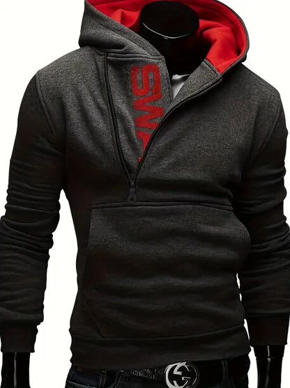 Herren Hoodie Langarm Kapuze Trend