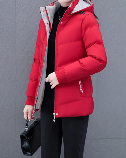 Kapuzenpullover Einfarbig Bequem Warm