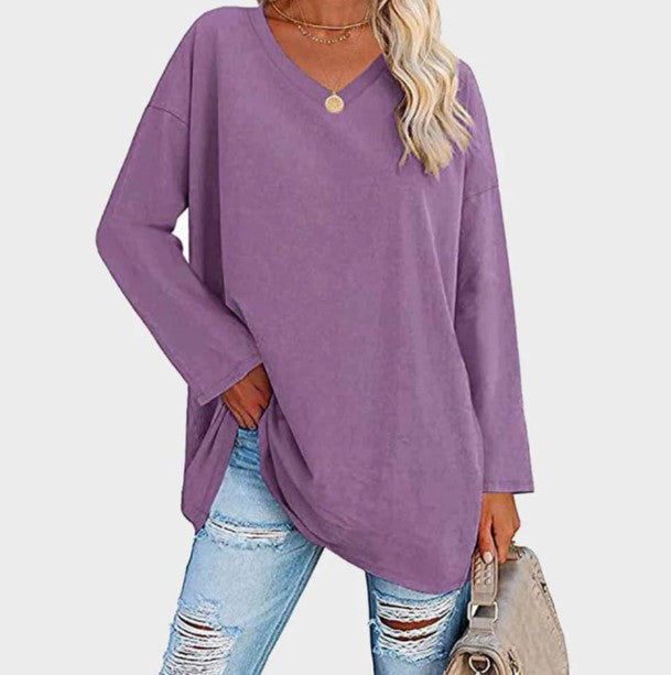 Stylisher Pullover Langärmlig Damen