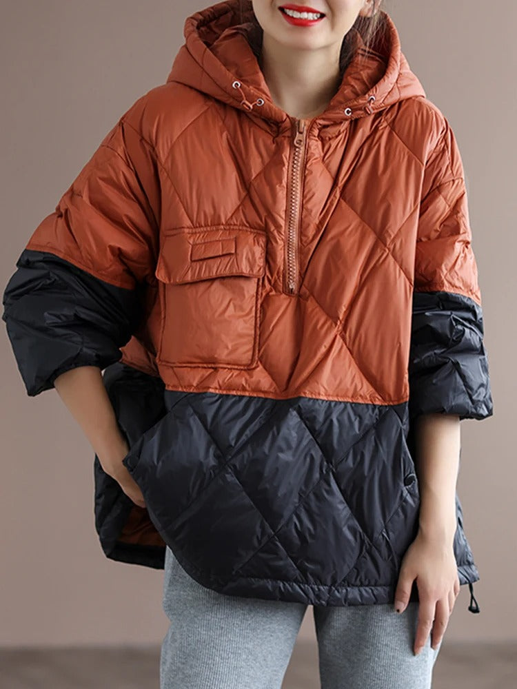 Leichtes Steppjacke Damen Elegant - IdealeKleiden