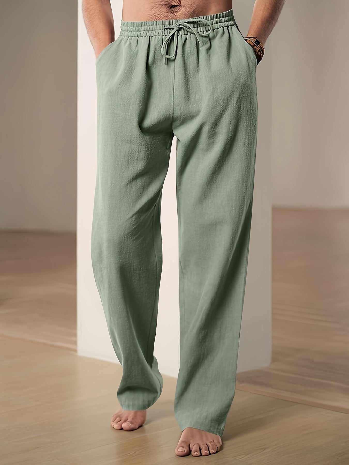 Bequeme Herrenhose Freizeitlocker Mit Kordelzug