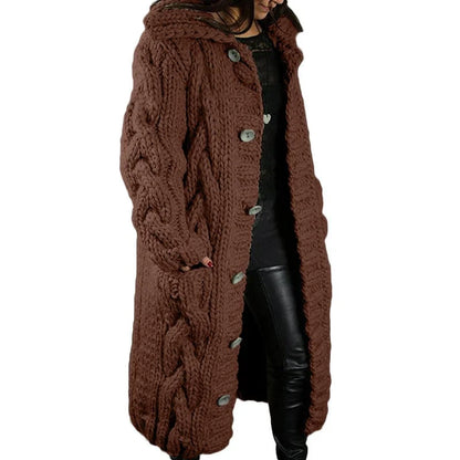 Monika - 2024 Damen Strickjacke Warm