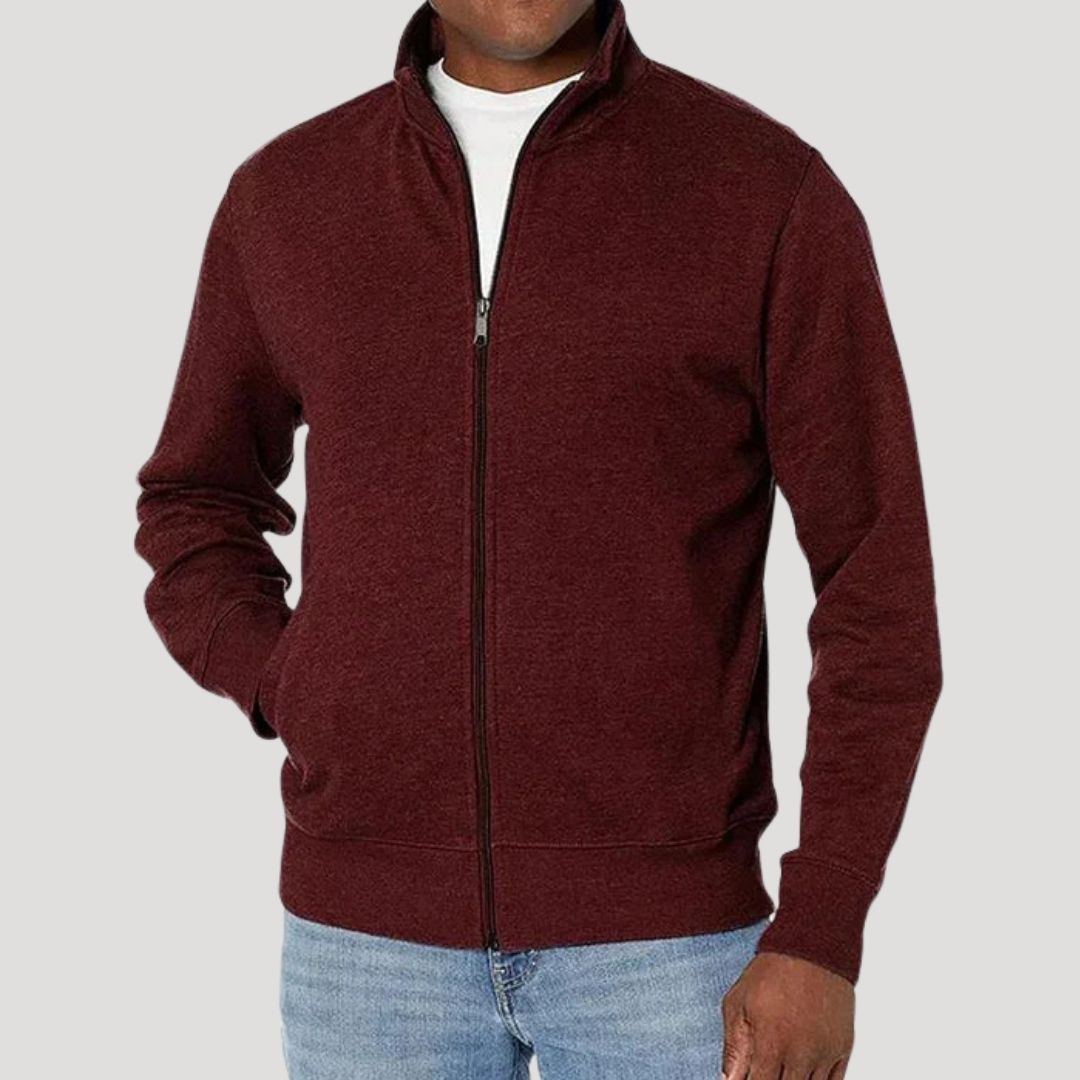 Herren Freizeitjacke Modern Reißverschluss Design