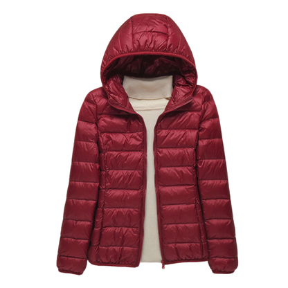 Leichte Wattierte Winterjacke Damen