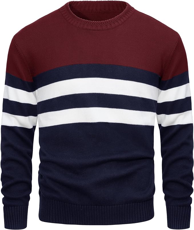 Herren Pullover Italienisch Elegant Baumwolle