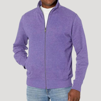 Herren Freizeitjacke Modern Reißverschluss Design