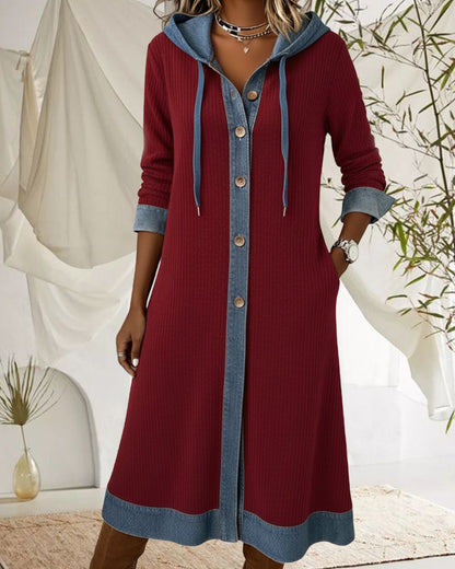 Kapuzenpullover Farbenfroh Modern - IdealeKleiden