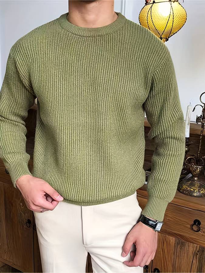 Bequemer Herren Pullover Warm und Komfortabel