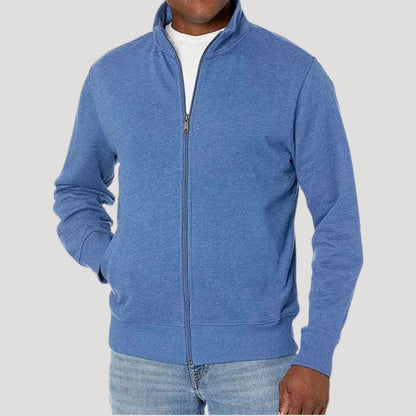 Herren Freizeitjacke Modern Reißverschluss Design